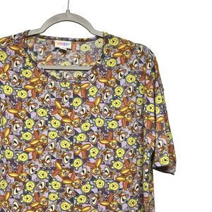 LuLaRoe Irma XS Winnie the Pooh Tigger Piglet Eeyore Disney T‎ Shirt Tunic